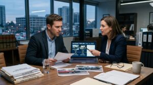 Staged accident allegations in 2026 reviewed with crash evidence and legal documents