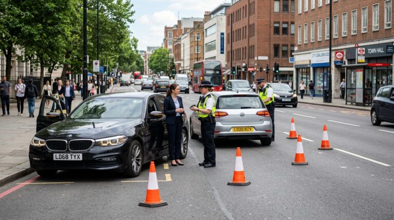 Road rage accident claim involving aggressive driving and a car crash scene