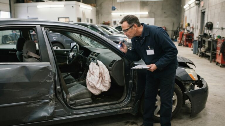 Defective airbag injuries investigated after a used-car crash in 2026
